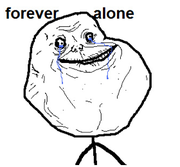 Forever alone display